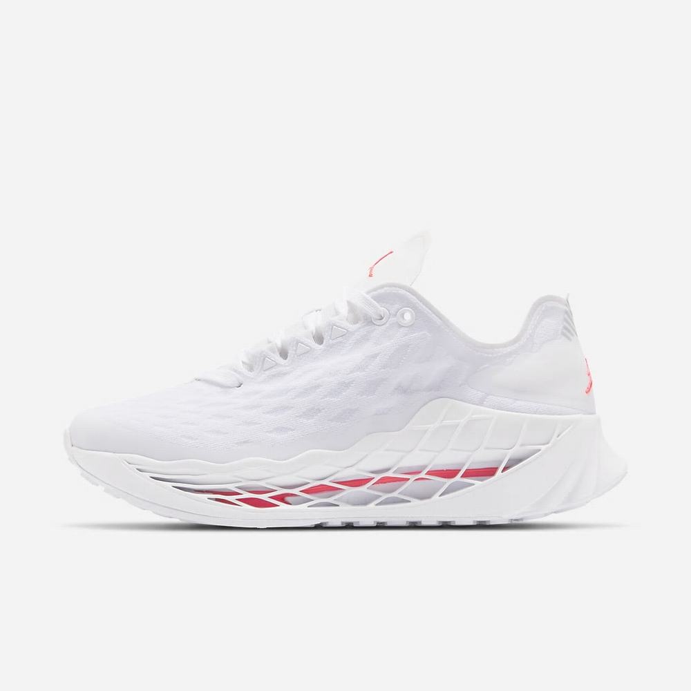 Chaussure De Running Nike Jordan Zoom Trunner Ultimate Blanche 2914-360 White/White/Flash Crimson Homme | NQU-23910634